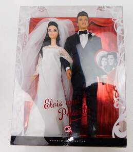 Elvis And Priscilla Wedding Day Barbie Dolls 2008 IOB