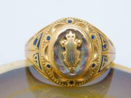 Vintage 1956 10K Yellow Gold Class Ring 4.9g