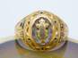 Vintage 1956 10K Yellow Gold Class Ring 4.9g image number 1