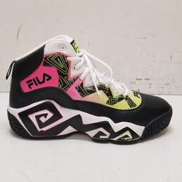 Fila MB Jamal Mashburn Black Multicolor Athletic Shoes Men's Size 9.5