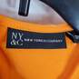 New York & Company Women Orange Dress L NWT image number 3