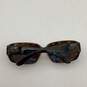 Womens RB4102 Brown Tortoise Frame Brown Lens Polarized Rectangle Sunglasses image number 4