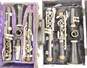 Selmer Model 1400 and Normandy Reso-Tone Flutes w/ Hard Cases and Accessories (Set of 2) image number 1
