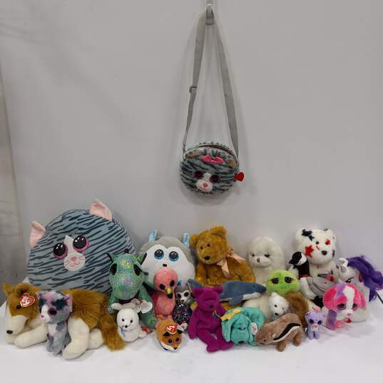 Bundle Of 24 Different Ty Toys/Stuffed Animals/Beanie Babies image number 6