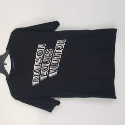Louis Vuitton Paris Men Black Shirt XL