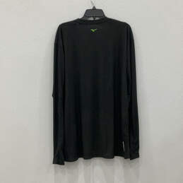 NWT Mens Green Black Long Sleeve Crew Neck Pullover T-Shirt Size XXL alternative image