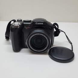 Canon PowerShot S3 IS 6.0MP Digital Camera - Black Untested