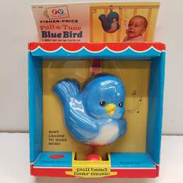 Fisher Price 1968 Pull a Tune Blue Bird