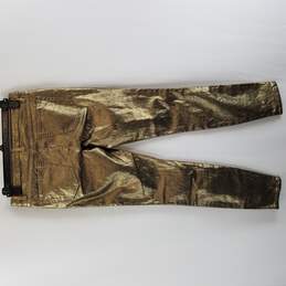 Sam Edelman Women's Gold Pants Size 2 alternative image