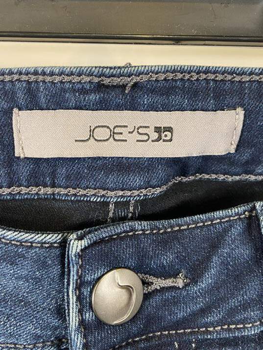 Joe's Women Blue Skinny Jeans Sz 31 image number 3