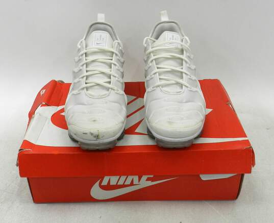 Nike Air VaporMax Plus White Men's Shoe Size 12 image number 1