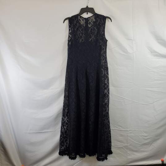 Nanette Lepore Black Beaded Accent Sz 6 NWT image number 2