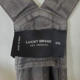 Lucky Brand Women Gray Overall Shorts Sz 2XL NWT alternative image