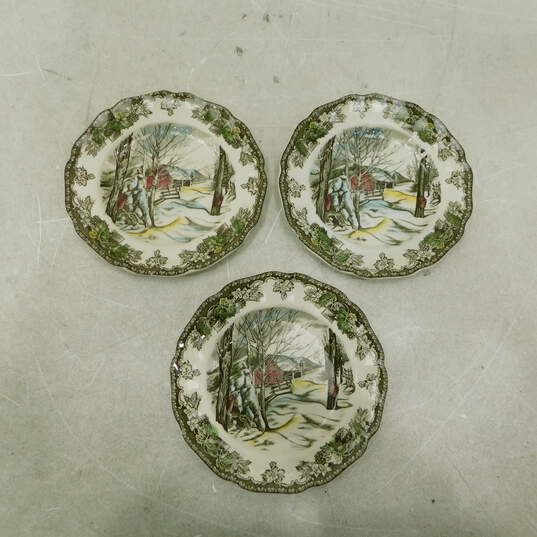 Johnson Brothers Friendly Village Set of 9 Bread & Butter Plates 6 Inch image number 2