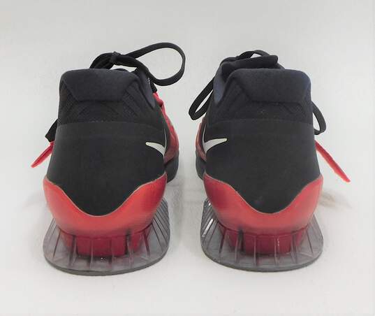 Nike Romaleos 3 University Red Dark Grey Men's Shoe Size 12.5 image number 3