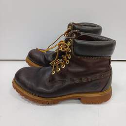 Timberland Brown Leather Boots Men's Size 9