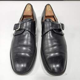 Ferragamo Men's Black Leather Dress Shoes Size 10 w/Inserts