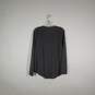 Womens Henley Neck Sleepwear Long Sleeve Sleepshirt Size Medium image number 2