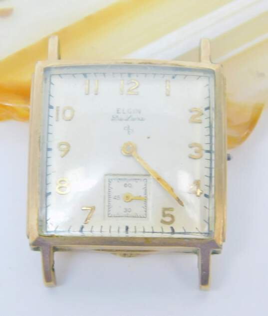 Vintage Elgin & Waltham Gold Filled & Plated Watches 33.8g image number 4