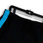 NWT Men Black Blue Elastic Waist Strech Drawstring Athletic Shorts Size 4XL image number 3