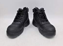 ROCKROOSTER Crisson Men's 6 inch Steel Toe Black Work Boots Anti Static Size 7.5