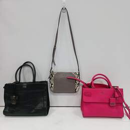 3pc Bundle of Assorted Women's Guess Handbags