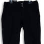 Womens Black Flat Front Pockets Saturday Trail Convertible Pants Size 8 image number 3