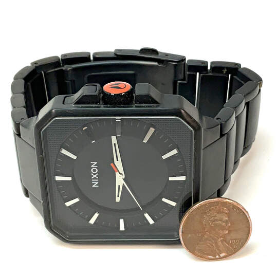 Designer Nixon Jump Stainless Steel Square Dial Analog Wristwatch image number 2