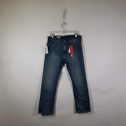 NWT Mens 513 Medium Wash Slim Fit Stretch Denim Straight Leg Jeans Size 32X30