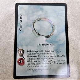 Very Rare Lord of The Rings LOTR The One Ring The Binding Ring Foil Reflections 2004 Card 9R+1 NM