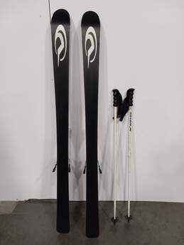 Pair of Vertex Volant Skis W/ Poles And Marker Bindings alternative image