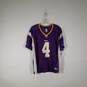 Mens Minnesota Vikings Brett Favre NFL V-Neck Short Sleeve Pullover Jersey Size 2XL image number 1