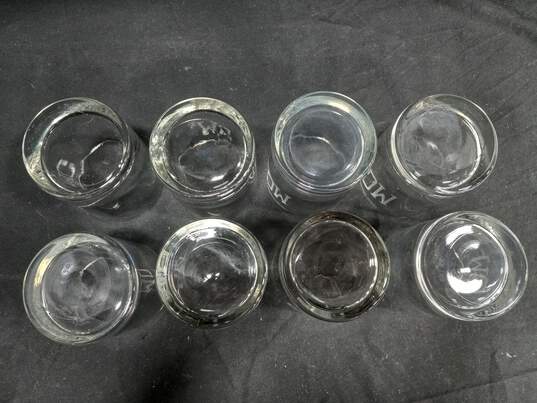 Set of 8 Monogrammed Clear Whisky Glasses image number 4