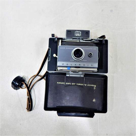 Polaroid Land Camera Model AUTOMATIC 100 with Case and Lens Kit Untested image number 2