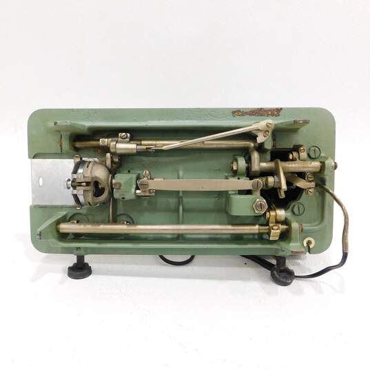 Vntg Bradford-Brother Electric Sewing Machine Powers On Parts Or Repair image number 7