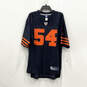 Mens Blue NFL Chicago Bears Brian Urlacher #54 Football Jersey Size Medium image number 1
