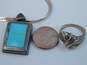 925 Sterling Silver & Turquoise Jewelry image number 10