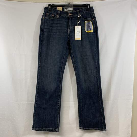 Women's Medium Wash Levi's 529 Curvy Bootcut Jeans, Sz. 12 image number 1