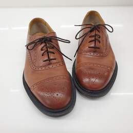 Dr. Martens Unisex Morris Brown Leather Oxfords Size 9 M / 10 W alternative image