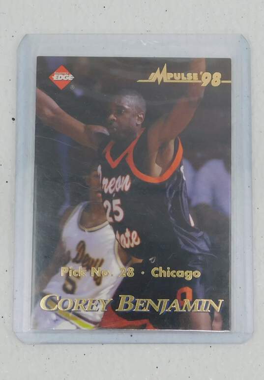 1998-99 Kobe Bryant Collector's Edge Impulse w/ Corey Benjamin LA Lakers image number 2