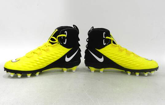 Nike Force Savage Varsity 2 Black Yellow Men's Shoe Size 10 image number 6