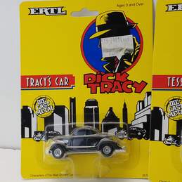 Lot of 3 Ertl Dick Tracy Cars- Police Car, Tracy's Car, Tess' Car alternative image