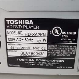 Toshiba HD DVD Player HD-XA2KN 2007 - Parts/Repair Untested alternative image