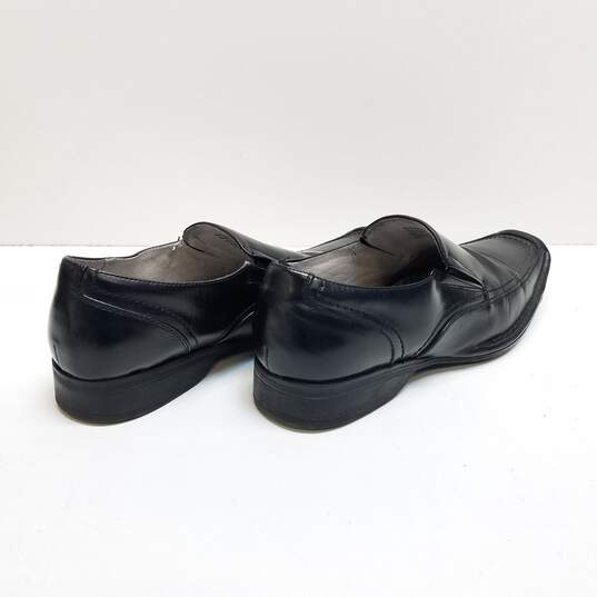 Steve Madden Black Leather Lining Men's Loafer Size 9 image number 4