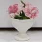 Staffordshire & Italian Ceramic Flower Sculptures Assorted 4pc Lot image number 5