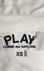 PLAY Comme Des Garcons White Long Sleeve - Size X Small image number 3