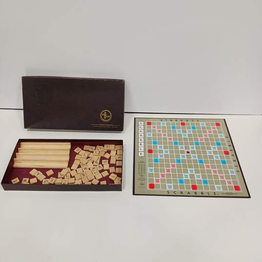 Vintage Selchow & Righter Co. Scrabble Game image number 1