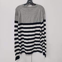Women's Michael Kors Striped Sweater Sz XL alternative image