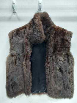 Andrew Marc Fur Vest Women's Size M