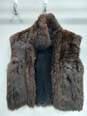 Andrew Marc Fur Vest Women's Size M image number 1